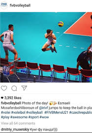 والیبالیست ایرانی سوژه فدراسیون والیبال جهانی