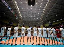 ترک سالن به علت قطعی برق در مراسم افتتاحیه جام باشگاههای والیبال آسیا